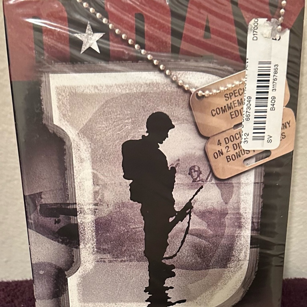 D - Day Remembered box set of 2 DVDs New And Sealed military army sealed still